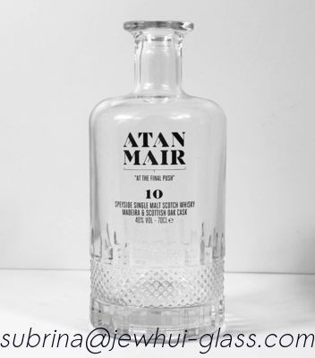 주문 700ml  ATAN MAIR SCOTTISH OAK CASK WHISKEY  Glass Bottle -Customization, Super Flint Glass Bottle, Scottish WhiskeyRum 온라인 제조