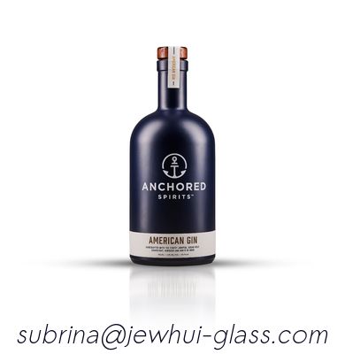 주문 750ml OLSO OR Nordic Sytle GLASS Bottle  Anchored Spirit Gin Bottle 온라인 제조