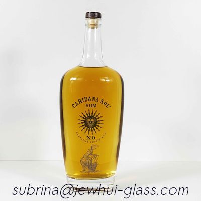 주문 1000ml  Whisky Glass Bottle, Super Flint,  Australian Rum 온라인 제조