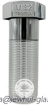 좋은 가격 엑스트라 에네호, 레포사도, 실버 데킬라 유리병, 슈퍼 플린트 유리병, 유리 마개 포함 온라인으로