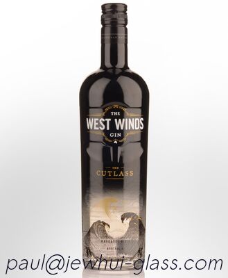 좋은 가격 클래식 진 유리 병 장인 유조업자 및 음료 수출업체에 완벽한 두꺼운 유리와 우아한 마무리 온라인으로