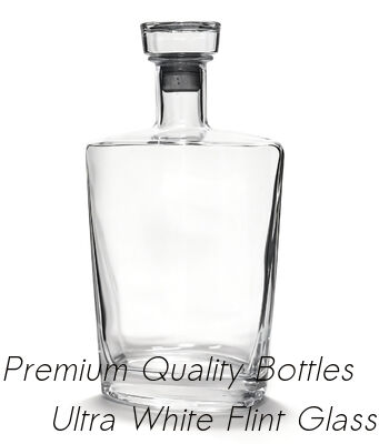 주문 700ml 또는 750ml 진, 위스키, XO, 브랜디 보드카 유리병 (T-코르크 또는 GPI 마개, Gula 마개 포함) 온라인 제조