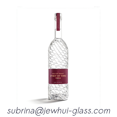 좋은 가격 500ml, 700ml, 750ml, 600ml 정제 된 물 유리 병 T- CORK 또는 GPI 닫기, 구라 닫기 온라인으로
