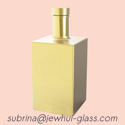 주문 0.7L 케케묵은 유리병 금빛 전기 도금하는 1050g 핫 스탬핑 금빛 포일 온라인 제조