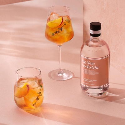 좋은 가격 이상한 보드카 21.5MM 글라스 Gin 병 850g 공동 유리 방해물 온라인으로