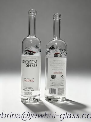 좋은 가격 700ml, 1000ml 유리 병 - 맞춤 제작, 슈퍼 플린트 유리 병, 뉴질랜드 보드카 온라인으로