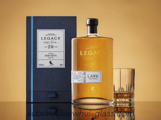 좋은 가격 500ml 라크 위스키 유리 병 온라인으로