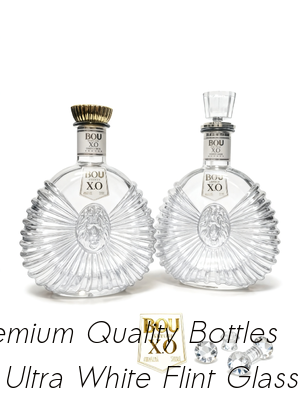 좋은 가격 750ml 사자 머리의 브랜디, Xo, 추가 Xo 유리 병, 추가 하얀 플린트 유리 병 온라인으로